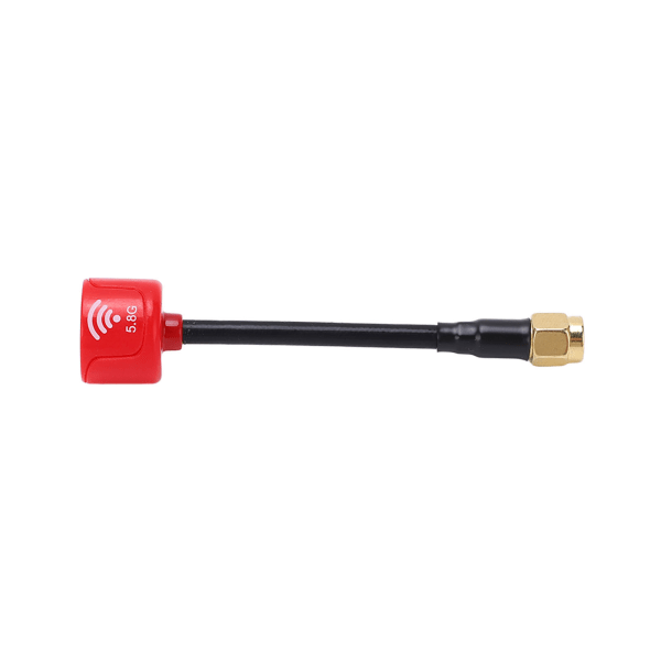 5,8Ghz 2,5dBi RHCP High Gain-antenne med SMA-kontaktplugg 85 mm for RC FPV Racing DroneRed