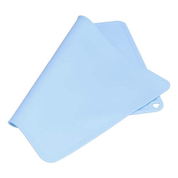 Silikone Slap Mat 410x310mm Lysfølsom Harpiksbeskyttelsespude 3D-printertilbehør Blå