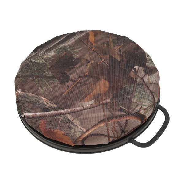 5 gallon hinkkudde 360 ​​graders svängbar hinklock med memory foam för jakt Fiske Trädgårdsskötsel Camping New Leaf Camouflage