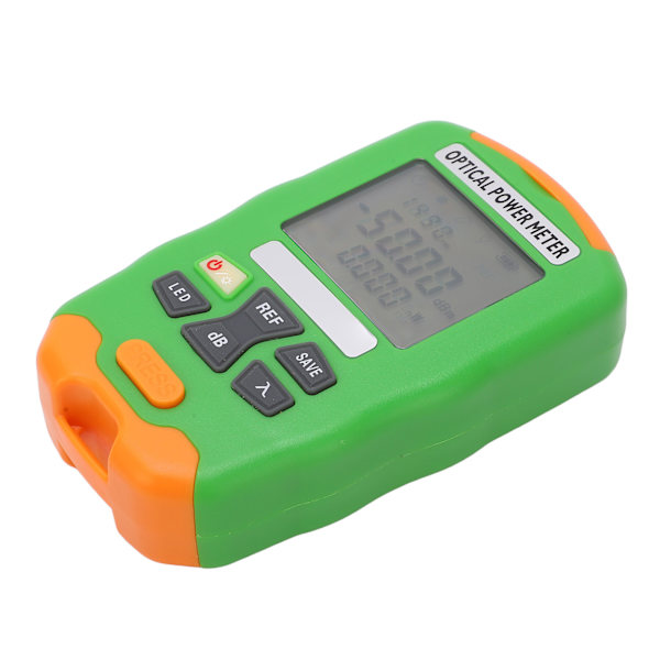 Optisk effektmåler med USB-kabel Mini oppladbar fiberoptisk effekttester Innebygd batteri