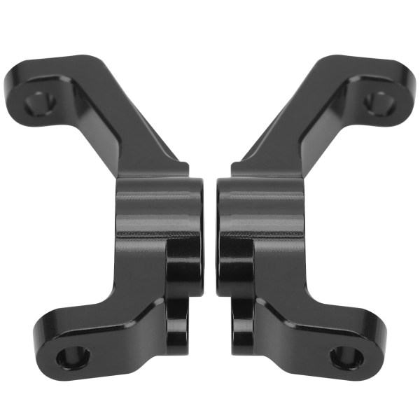 2ST aluminiumlegering fram C-säte Passar för Redcat Gen8 1/10 RC-bilar Nav Hjulfäste Svart