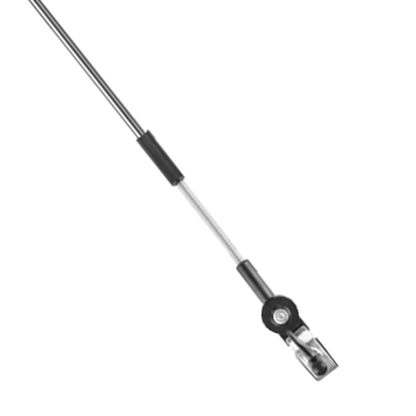 Barnvagnsparasoll UV-skydd Fri Rotation Avtagbar Universal Vagnparasoll Rosa