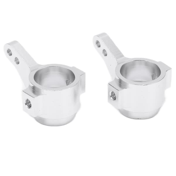 2 stk. Styrekonsoller Aluminium Legering RC Bil Reservedele Tilbehør til TAMIYA CC01 Sølv