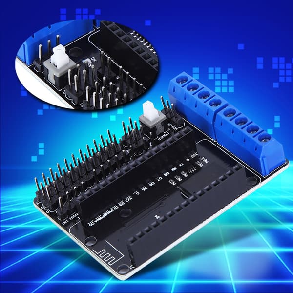 Motor Shield Drive Udvidelseskort Stepper WiFi Trådløs Open Source Seriel Udvikling