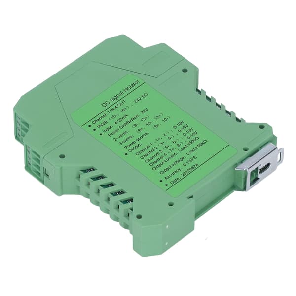 DC strømsignalisolator 1 inn 4 ut PLC-senderkondisjonering for kretskort 0-10V