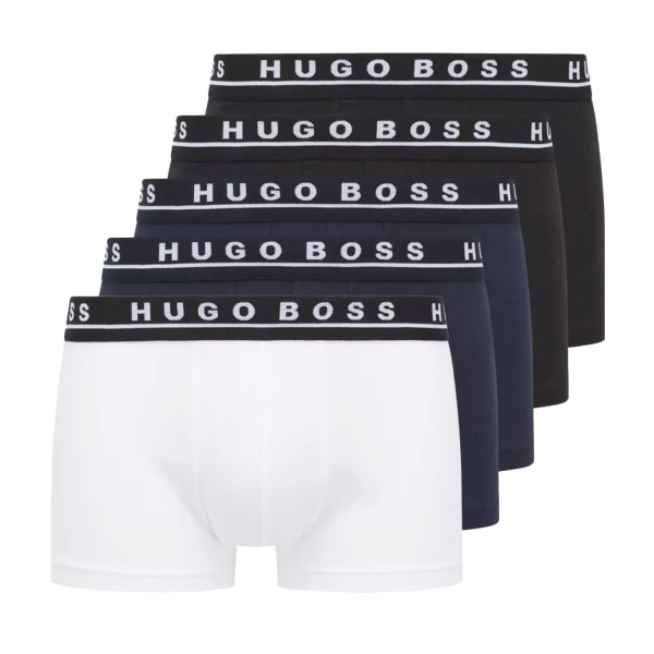 Hugo Boss Cotton Stretch Trunk 5-pack MultiColor XXL