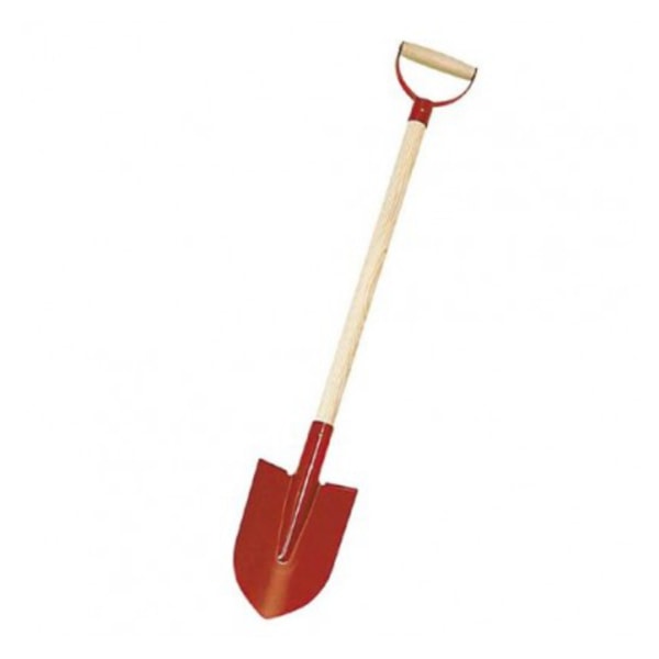 Barnspade metall  längd 72 Röd