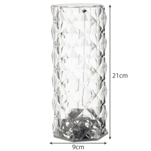 Bordlampe krystall - RGB