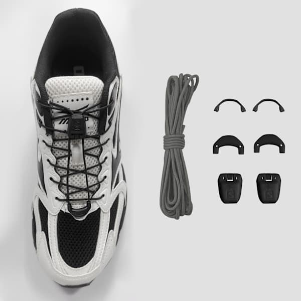 Salomon Quicklace -nauhat harmaa S Grey S
