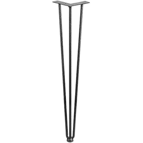 Hårnålsbordsben 40 cm, Set med 4 DIY bordsben 3 stänger tung modell{KDO}