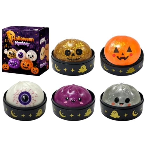 Halloween Squishies Dumpling Squishies Legetøj med Damper, #06 #06
