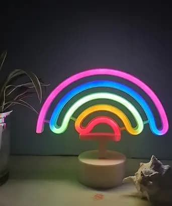 Regnbue LED-lys
