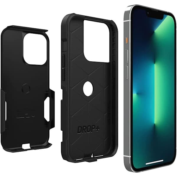 【14y】OTTERBOX COMMUTER SERIES Cover til iPhone 13 Pro (KUN) - SORT