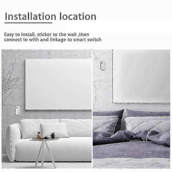 Tuya Wifi Lyssensor Intelligent Hjemmebelysningssensor Koblingskontroll Lyssensor Illum