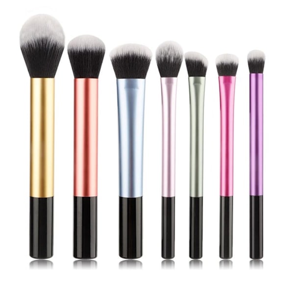 TECHNIQUE PRO RAINBOW PASTEL MAKEUP BORSTSET - 7 ST