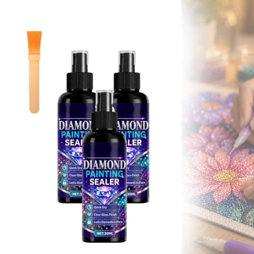 Diamond Art Limförseglingsspray, Diamond Sealer, Diamond Sealer Spray (3-pack)