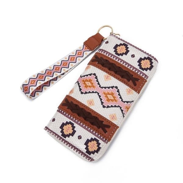 Bohemsk clutch-veske med retro-trykk, 2 2