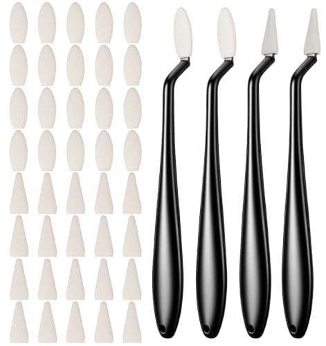 4 stk. papirkunst-blandere, til tegning, 2 hovedtyper