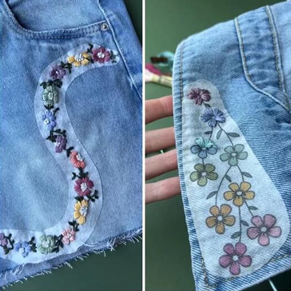 Vandopløselig stabilisator til broderi Stick & Stitch Embroi D D D