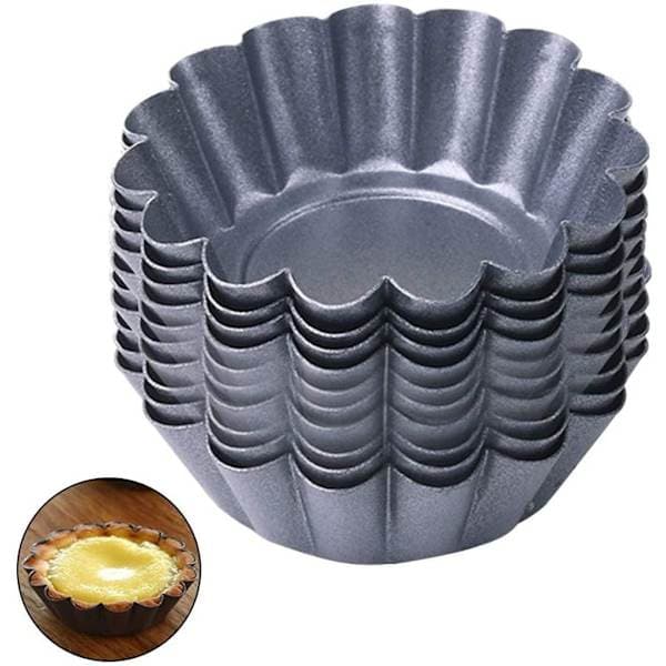 12 stk. 6,35 cm kageforme