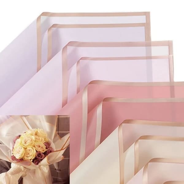 20 st. blompapper för blomsterbuketter, 3, storlek 3 3 3