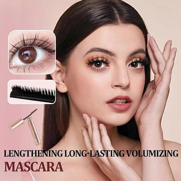 Sukellusvenemascara, sukellusveneputkimascara musta ja ruskea ripsimeikkiin, ruskea Brown