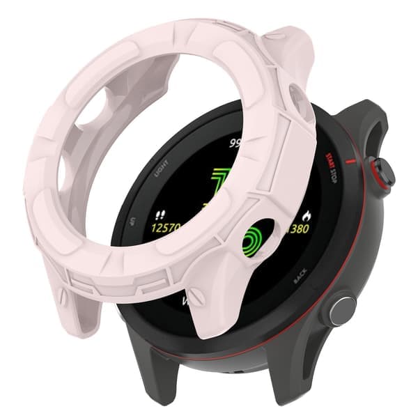 Suojakotelo Garmin Forerunner 255s -älykellolle (vaaleanpunainen)
