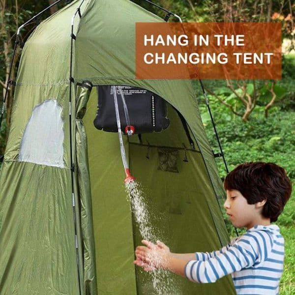20L Campingduschväska Utomhus Solenergi Bärbar Duschväska