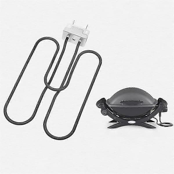 Weber Q140 Q1400 Udskiftningsvarmeelement til grill 66631 Sort