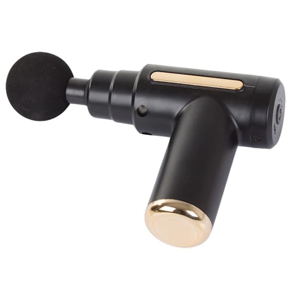 Massagepistol dybdevævsmassager, trådløs muskelmassager sort sort black
