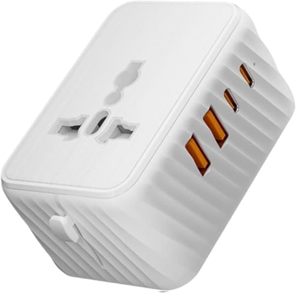Reiseadapter Universal Konverteringsplugg Multifunksjonell Adapter for Reise og Strømuttak