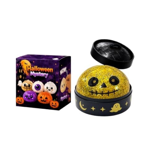 Halloween Squishies Dumpling Squishies Legetøj med Damper, #04 #04
