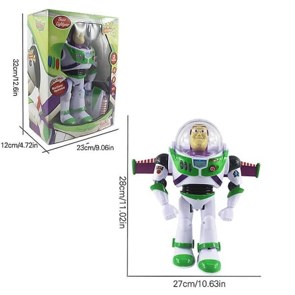 Buzz Lightyear Actionfigur Interaktiv Snakkende Di