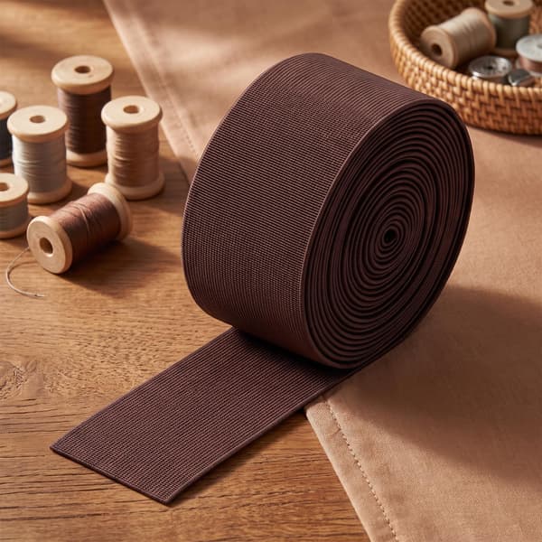 Bred elastik til syning, 3,3 yard 1,5 tommer bred tyk elastik