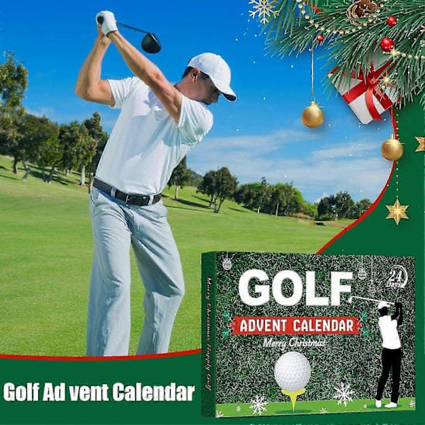 2025 Golf Julekalender Julekalender 24-delt tilbehørssæt Golftema Design2