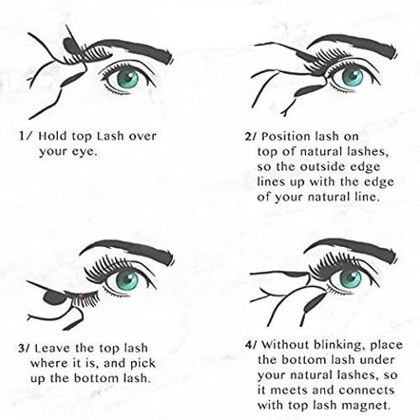 Magnetic eyelashes