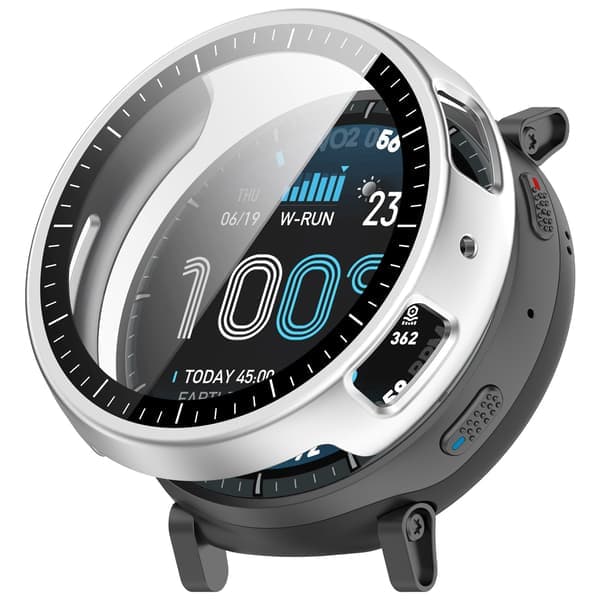 Skyddsfodral för Amazfit Active Max (matt silver)