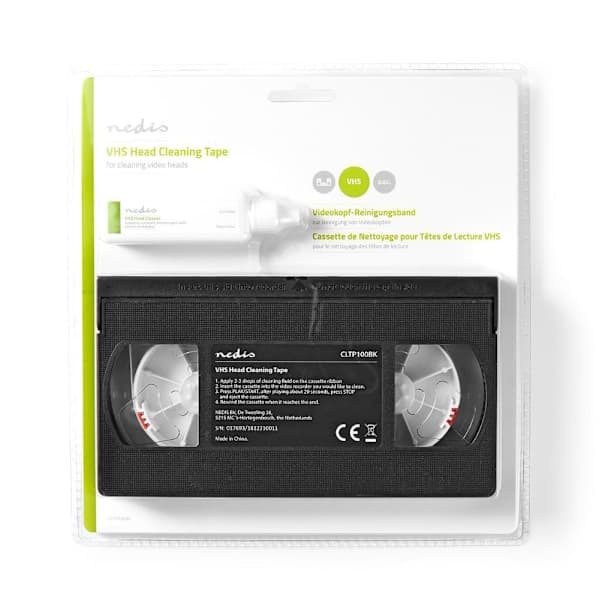 VHS videohoderensebånd 20 ml