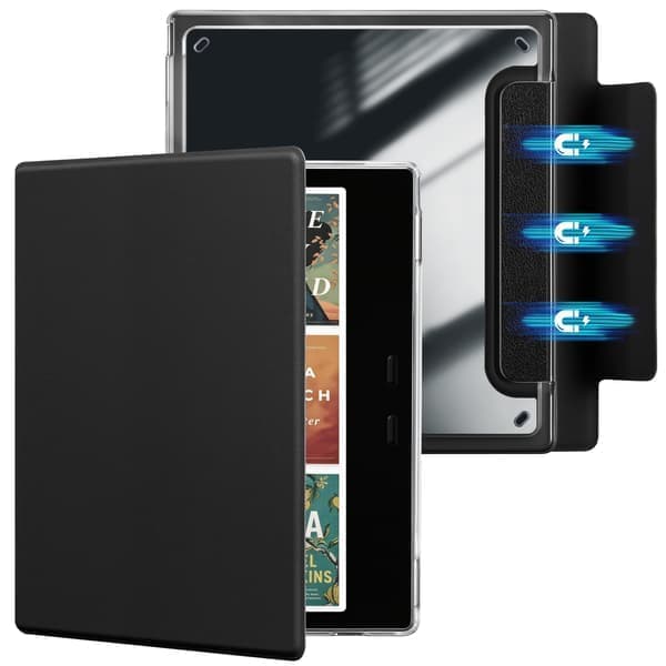 Aftageligt magnetisk etui til BOOX Go 7 Sort Black