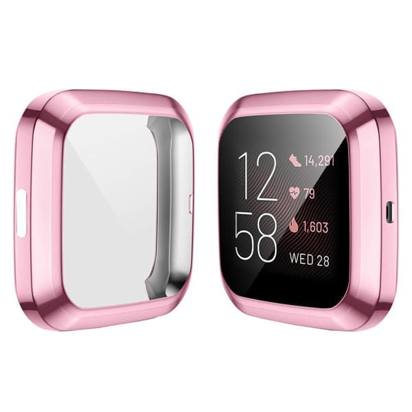Beskyttelsesetui til Fitbit Versa 2 (Pink)
