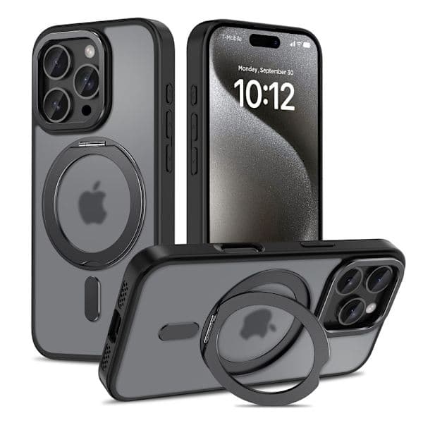 Tech-Protect iPhone 16 Pro Cover MagSafe MagRing Mat Sort 60