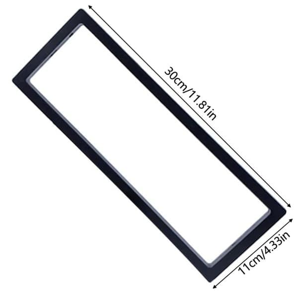 Opbevaringsboks til rammer Billedramme SORT 23*9CM 23*9CM, Sort, 23*9cm-23*9cm black 23*9cm-23*9cm