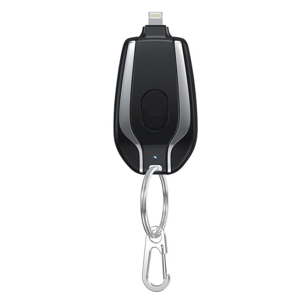Bærbar Powerbank Nødoplader SORT TIL IPHONE TIL