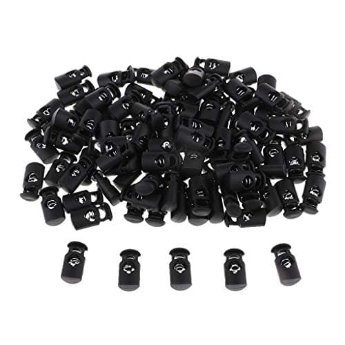 Snörlås Toggles 100-pack, Fjäderänds-cylinder