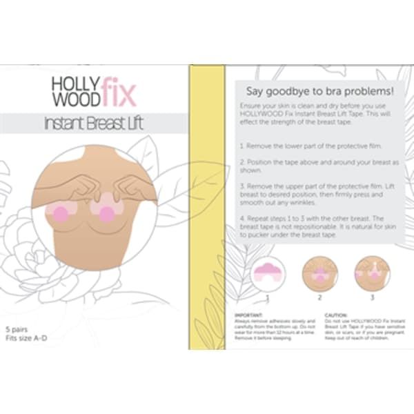 Rintateippi Hollywood Fix Instant Lift - 10 kpl