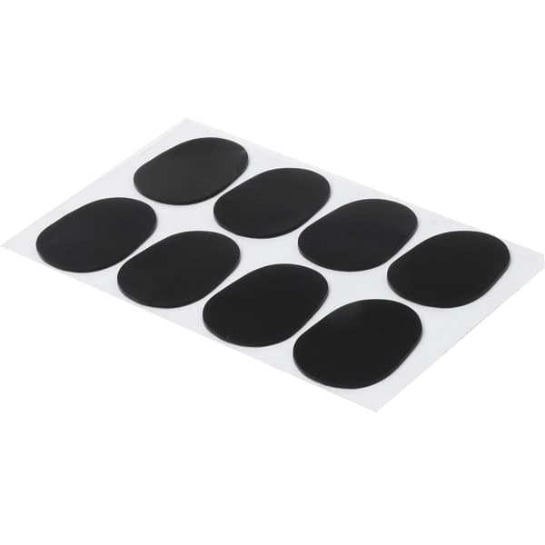 stk./ Sett Diskant/Alt/Tenorsaksofon Klarinett Munnstykke Patch Pads 0,3 mm Svart 0,3 mm