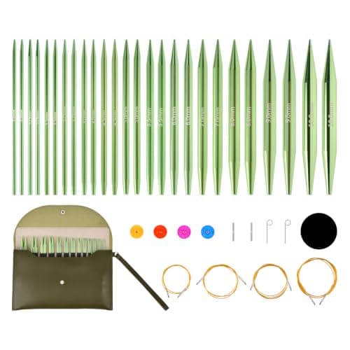 Sticknålsset, 13 par 4\" rundstickor set