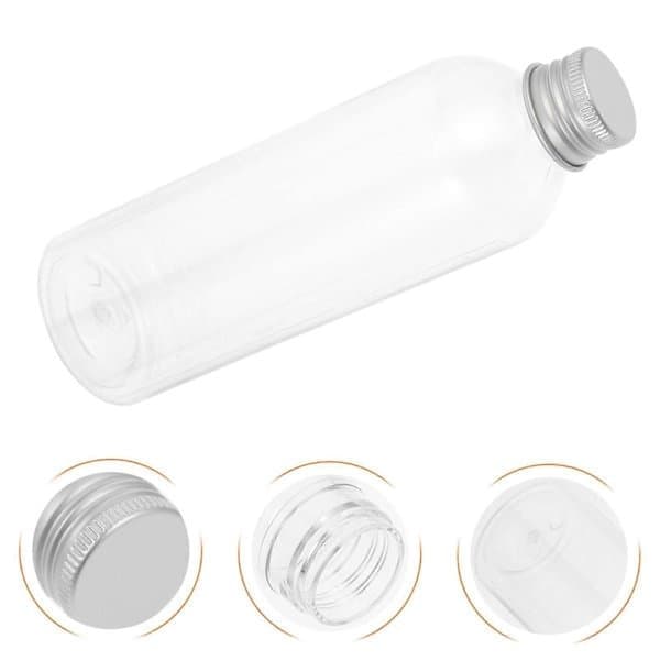 10 st hushållsjuiceflaskor, multifunktionella plastflaskor, praktiska tomma flaskor