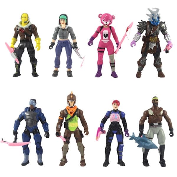 st Fortnite Figurer 9CM Julklappar Present