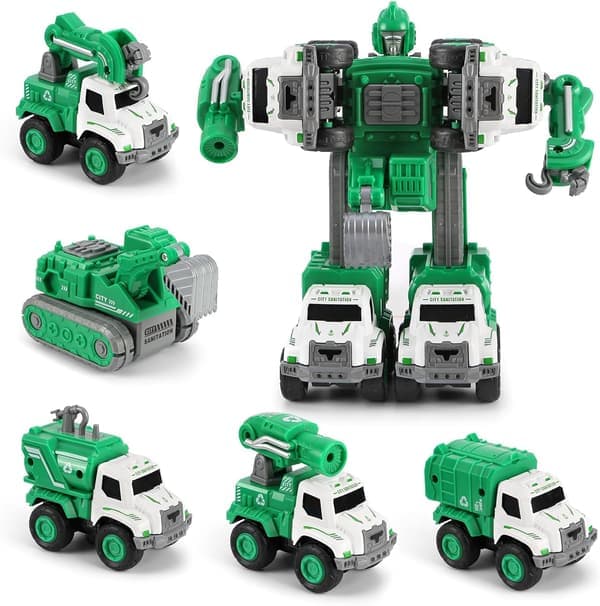 Transformerande robotleksaksset